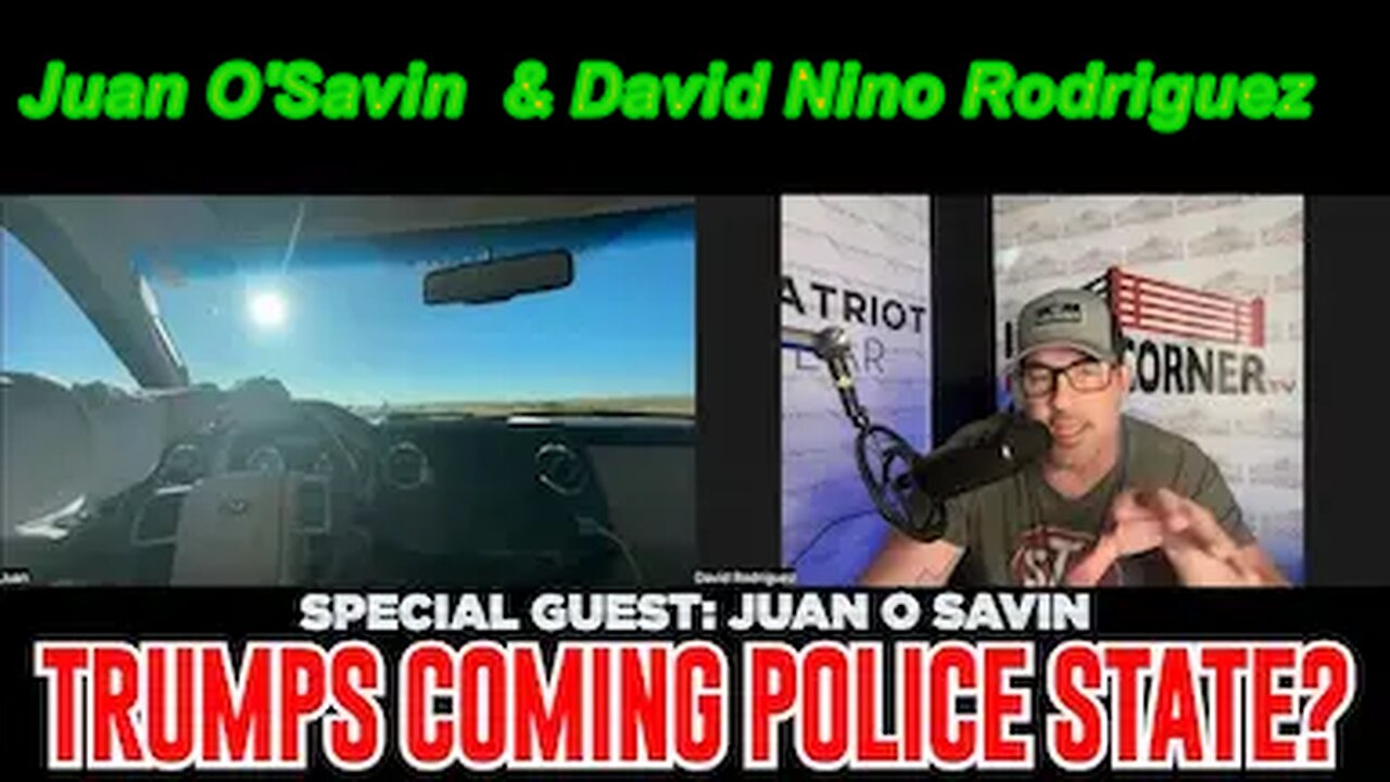 America Under WATCH: Is This The RISE of Trumps POLICE STATE?.Juan O Savin Explains