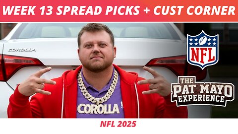 2025 Week 13 Spread Picks, NFL Game Previews | Cust Corner: Best Comedy Movie of All Time List