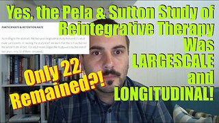 The Reintegrative Therapy Study Is Largescale and Longitudinal! | Julia Sadusky Response Clip