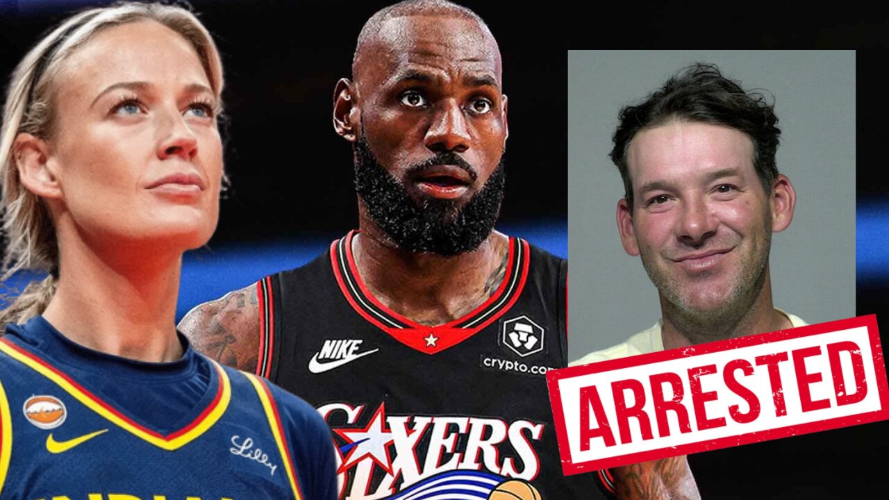 LeBron James Chases A Ring With The Sixers, WNBA Nightmare Tony Romo ARRESTED thumbnail