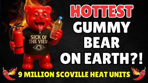 We Ate the World’s Hottest Gummy Bear (9 Million Scoville Units) | Lil’ Nitro Challenge 🔥💀