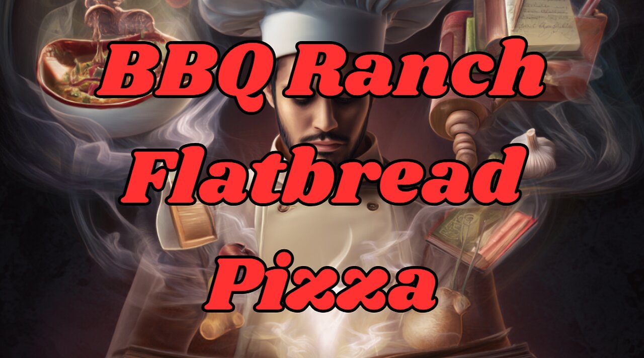 Quick Recipes - BBQ Ranch Flatbread Pizza