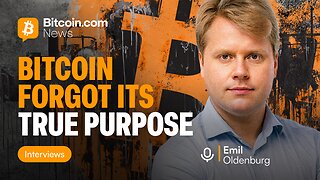 Bitcoin.com Co-Founder on BTC’s Shift from Money to “Digital Gold” + Why Privacy Coins Matter