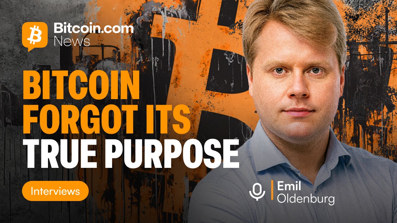 Bitcoin.com Co-Founder on BTC’s Shift from Money to “Digital Gold” + Why Privacy Coins Matter