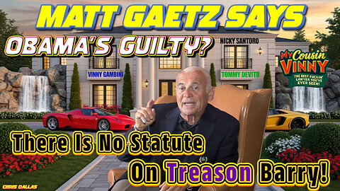 Matt Gaetz Says Obama Guilty! Durham Annex CONFIRMS Deep State Treason! No Statute On Treason Barry!