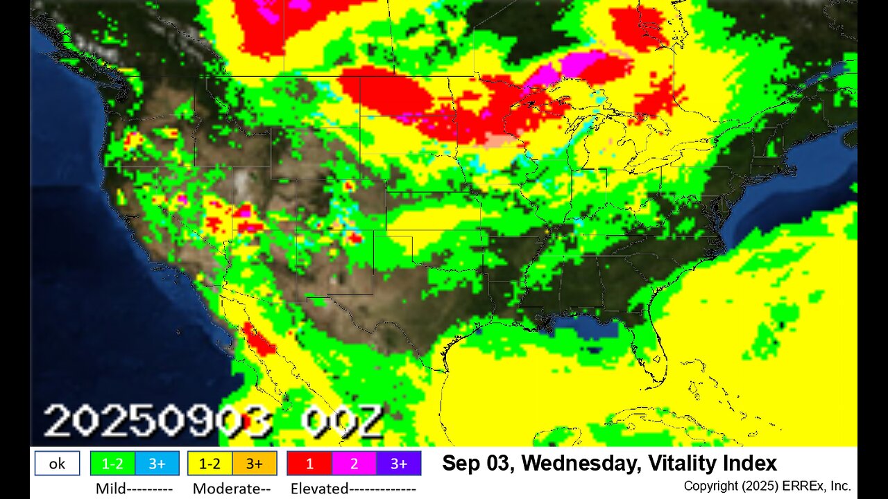 Sep 3 2025 weather health risk