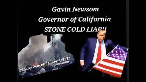 Gavin Newsome- STONE COLD LIAR