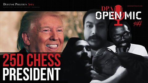 Hunter Biden, Trump's 25D chess and the Department of War #DPAOpenMic 