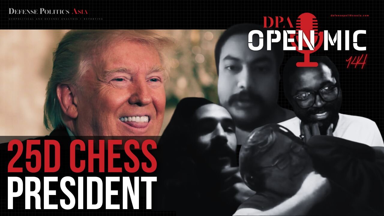 Hunter Biden, Trump's 25D chess and the Department of War #DPAOpenMic