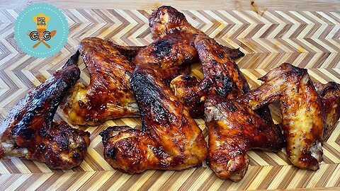 Chicken Wings With Barbeque Sauce / Φτερούγες Κοτόπουλο με Σάλτσα Barbeque