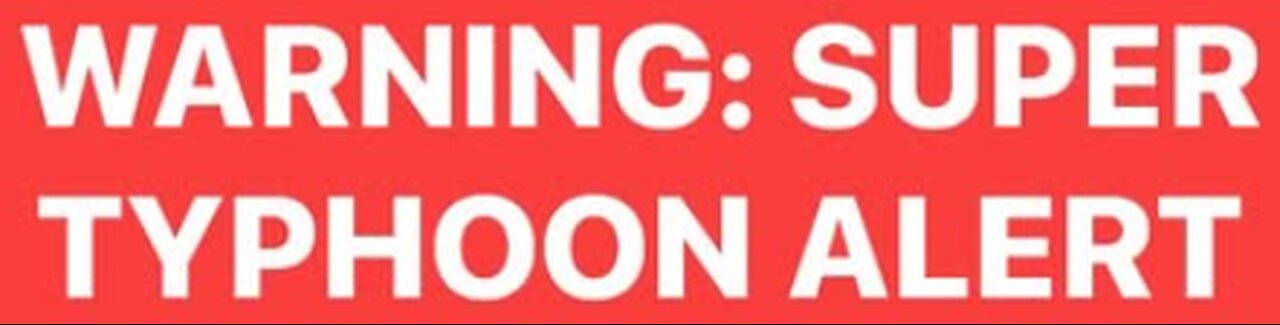 Super Typhoon Fung-Wong to strike the Philippines on 9th/10th November 2025