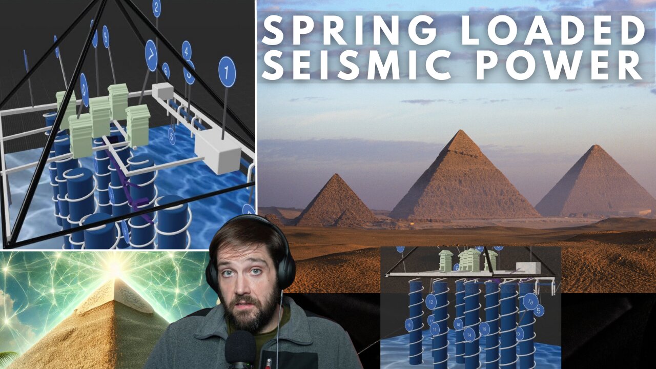 Are the Structures Under The Pyramids Seismic Wave Guides?