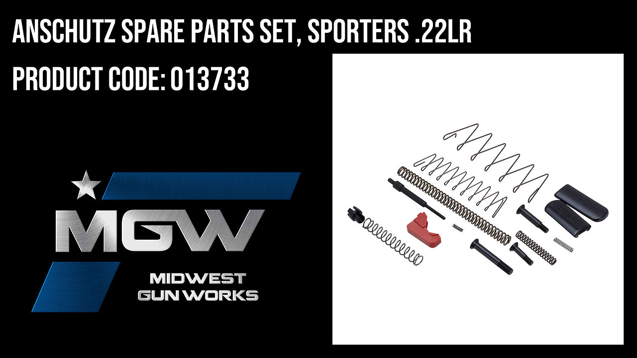 Anschutz Spare Parts Set, Sporters .22LR - 013733