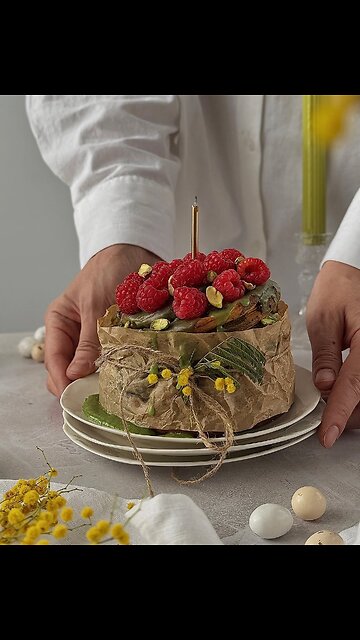 Фисташковый КРАФФИН с Малиной🍓РЕЦЕПТ