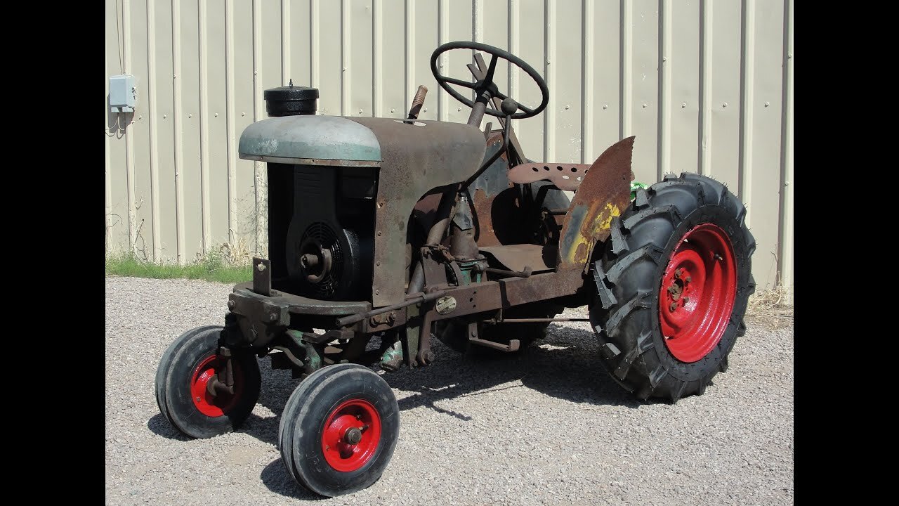 1957 Gard'n Mast'r Tractor, Parked for Decades!