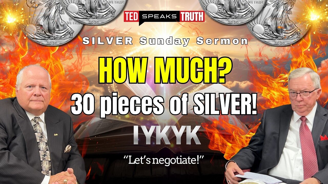 HOW MUCH? 30 pieces of SILVER! ~I Y K Y K~ “Let’s negotiate!”