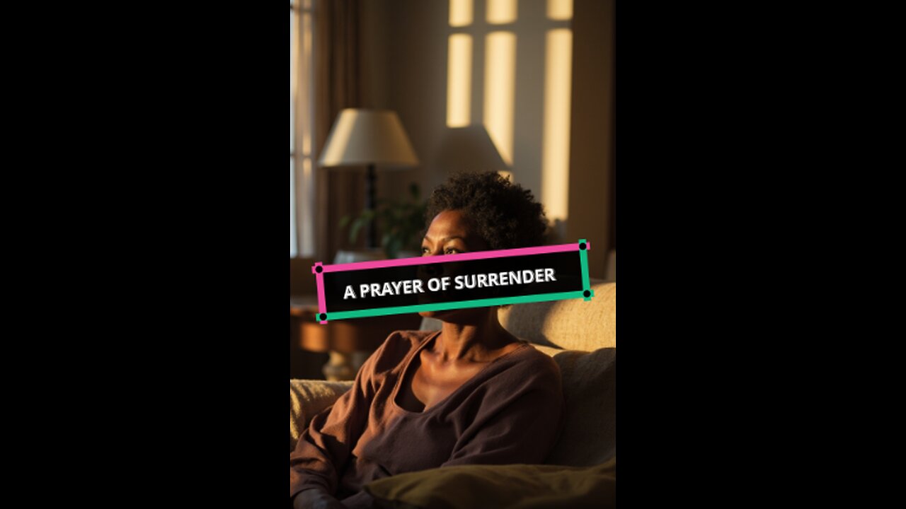 Daily Prayer: A Prayer for Surrender