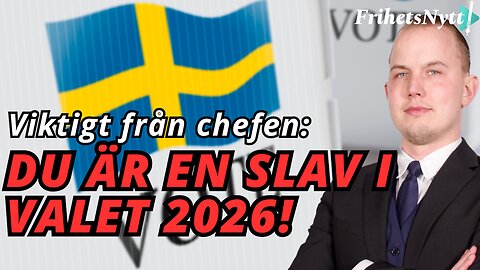 Viktigt från chefen: Bilderberg, SD och folket. Vem vinner valet 2026?