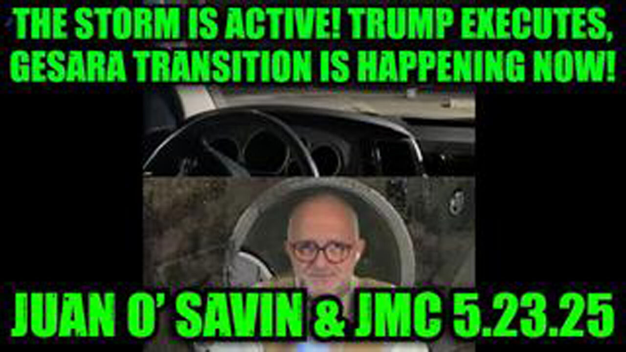 THE STORM IS ACTIVE! TRUMP EXECUTES, GESARA TRANSITION IS HAPPENING NOW!