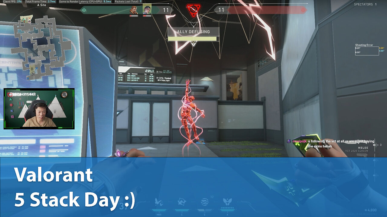 5 Stack Day :) | Competitive 3W-1L | Valorant
