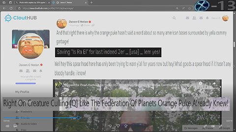 Right On Creature Culling [Q] Like The Federation Of Planets Orange Puke Already Knew!