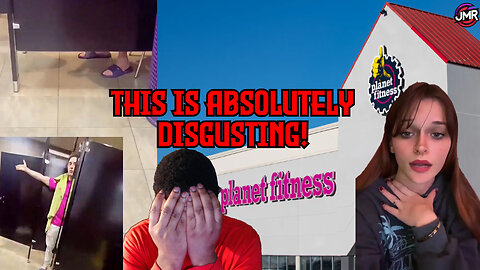 Transgender CAUGHT MASTURB****G in women's bathroom at planet fitness!