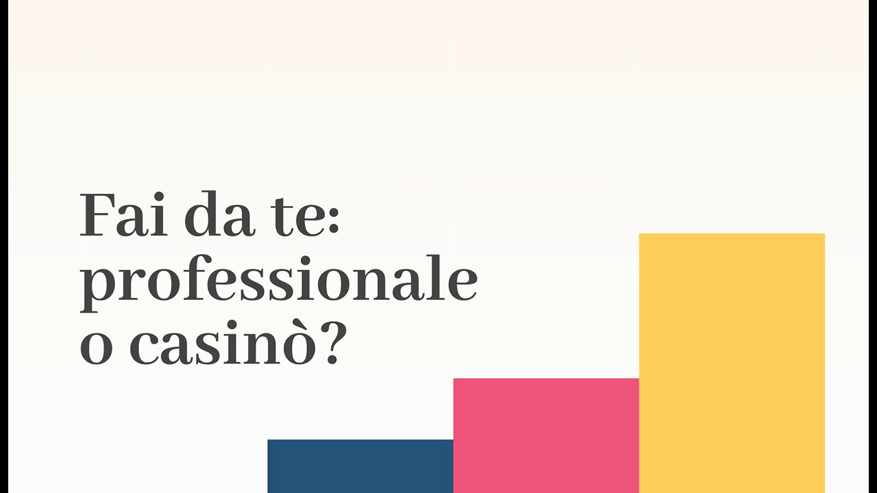 02 - Trading Professionale o Casinò? Investitore, Trader o Investi-trader?