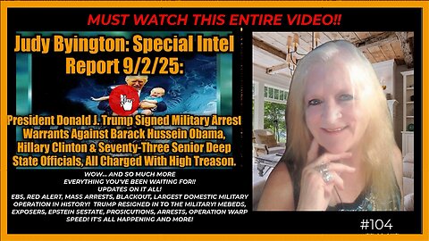 🚨 BREAKING: Un-Redacted Report 🚨 Trump. Obama. Military Arrest Warrants ⚡