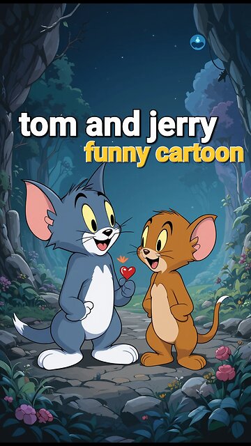 Funny Tom and Jerry Style Cartoon | Hilarious Cat and Mouse Animation | Comedy Short Film 2025