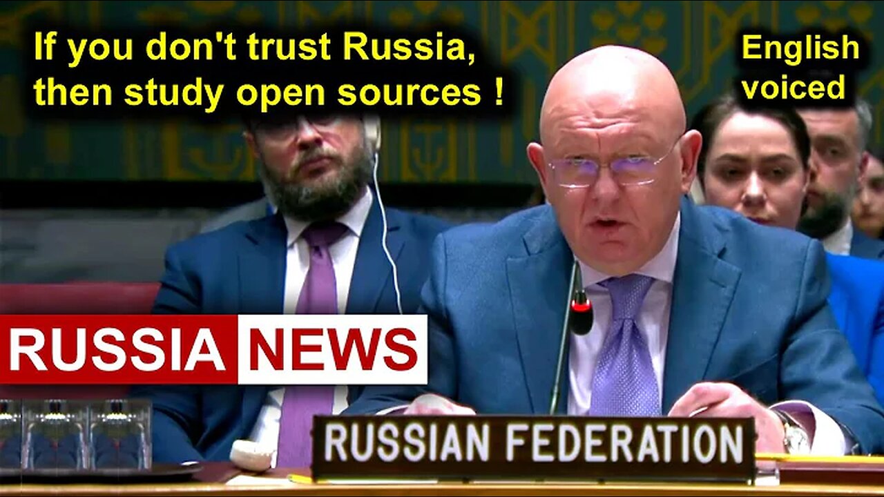 If you don't trust Russia, then study open sources!