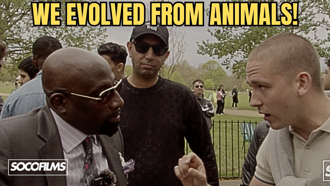 Orlando having a nice chat with atheist lad | (Orlando) | Speakers Corner