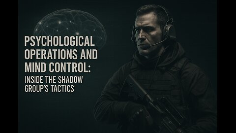 Psychological Operations and Mind Control: Inside the Shadow Group's Tactics