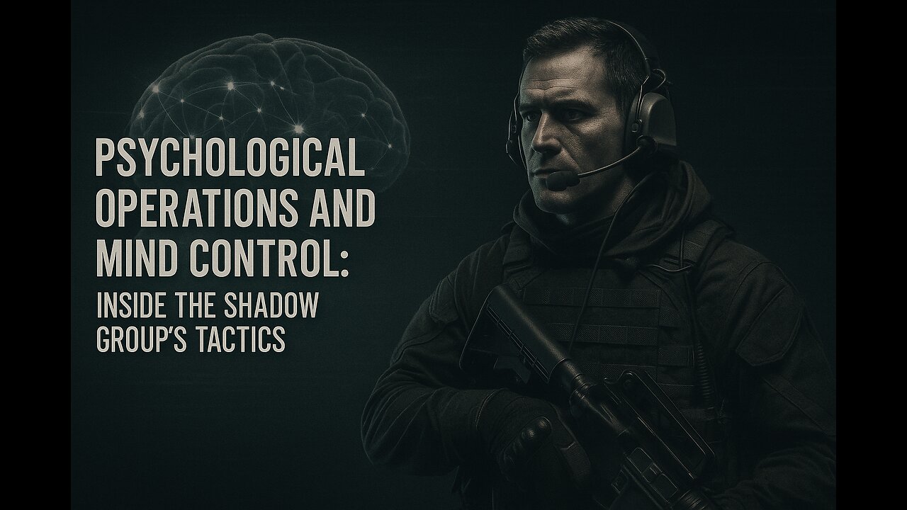 Psychological Operations and Mind Control: Inside the Shadow Group's Tactics