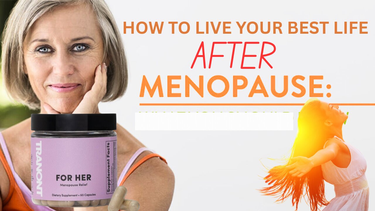 "I was suffering from Menopause" this is For Her