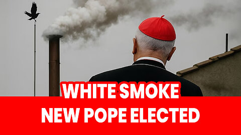 New pope elected as white smoke emerges from Sistine Chapel