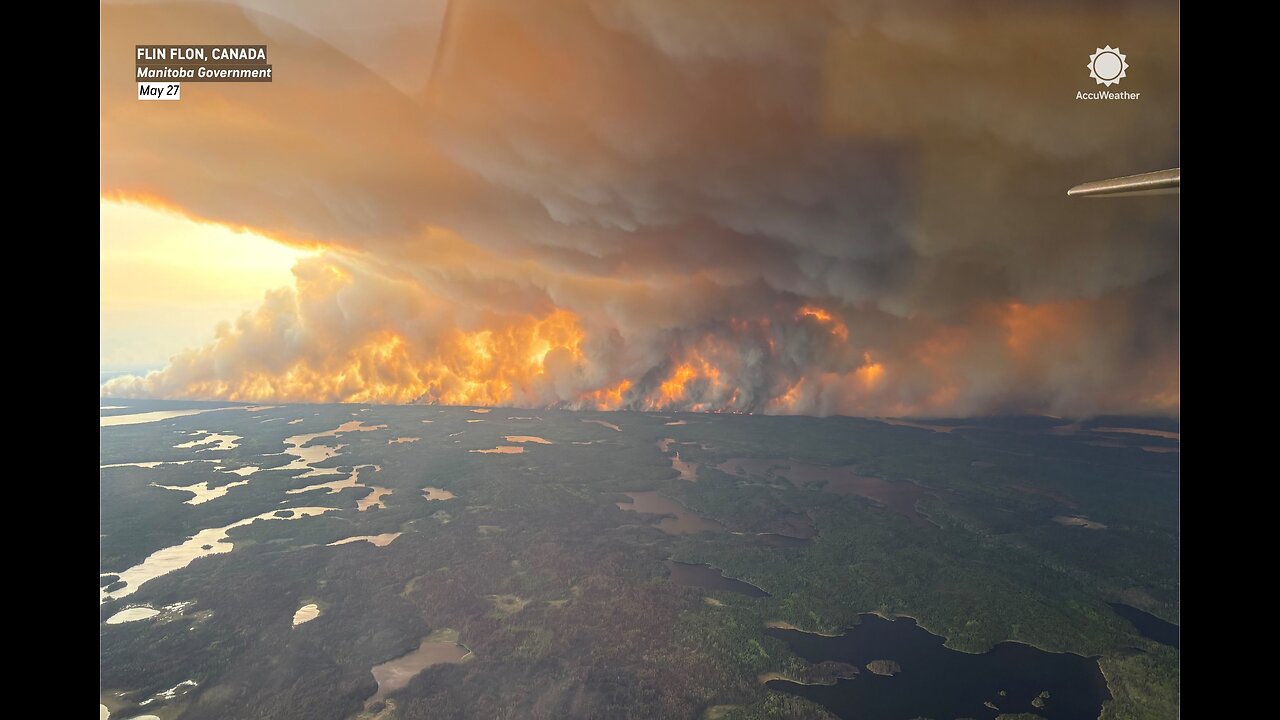 🔥Smoke From the Wildfires of Canada! Where will We Run when it's Our Time? 🆘