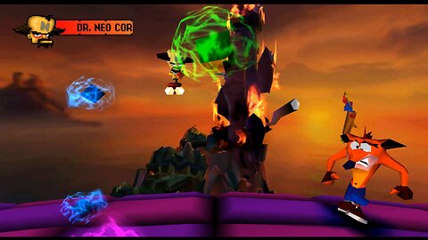 Final Boss - Doctor Neo Cortex!! Crash Bandicoot 1 - End!!