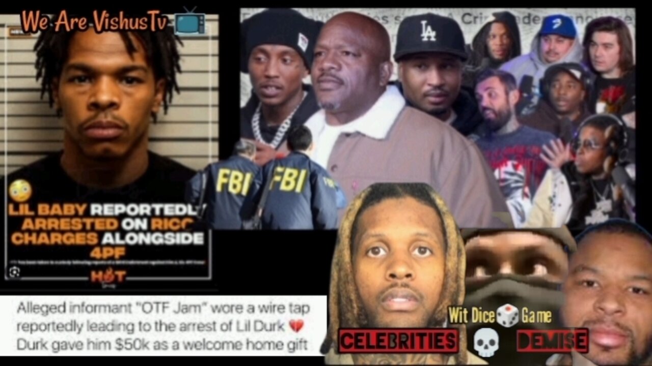 Fall Of The Music 🎶 Industry: "RICO CASE" Lil Durk, BrickBaby, Lil Baby & Big U... #VishusTv 📺
