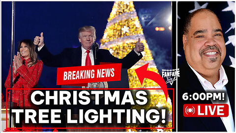 LIVE BREAKING NEWS: President Trump And Melania Trump Host The National Christmas Tree Lighting