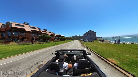 Let's Cruise Marin County California...Paradise Drive Corte Madera • Tiburon 4th of July Tour