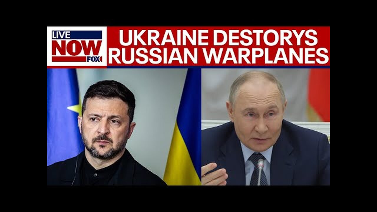 ***MUST WATCH *** 40+ Russian warplanes destroyed in Ukraine drone attack