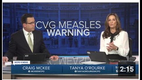 "Possible Measles Outbreak Risk at CVG Airport"