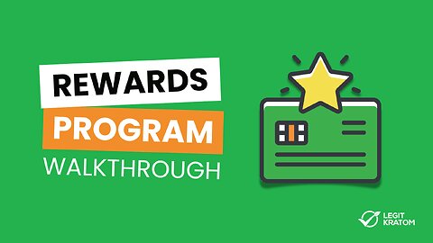 Legit Kratom Rewards Program Walkthrough