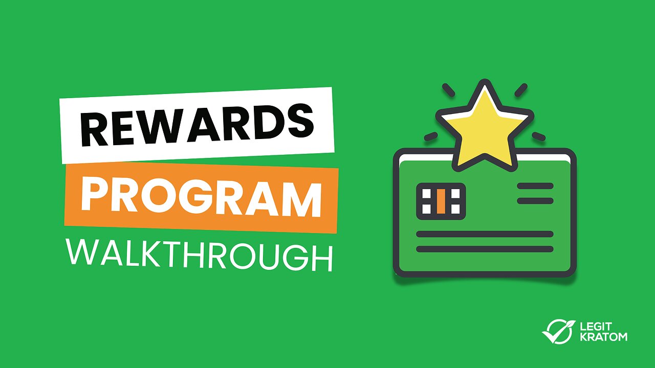 Legit Kratom Rewards Program Walkthrough