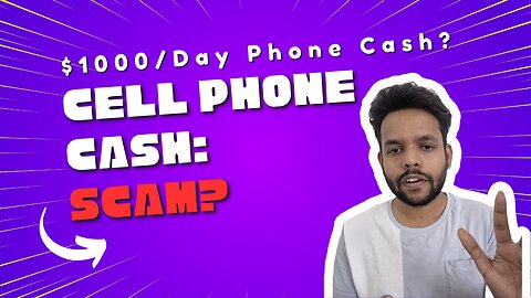 Cell Phone Cash Exposed: Is It A SCAM or Legit Money From Your Phone?