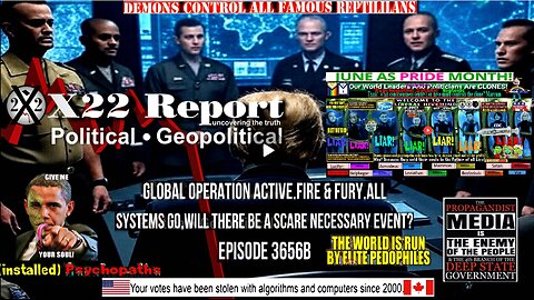 Ep 3656b - Global Operation Active,Fire & Fury,All Systems Go,Will There Be A Scare Necessary Event?