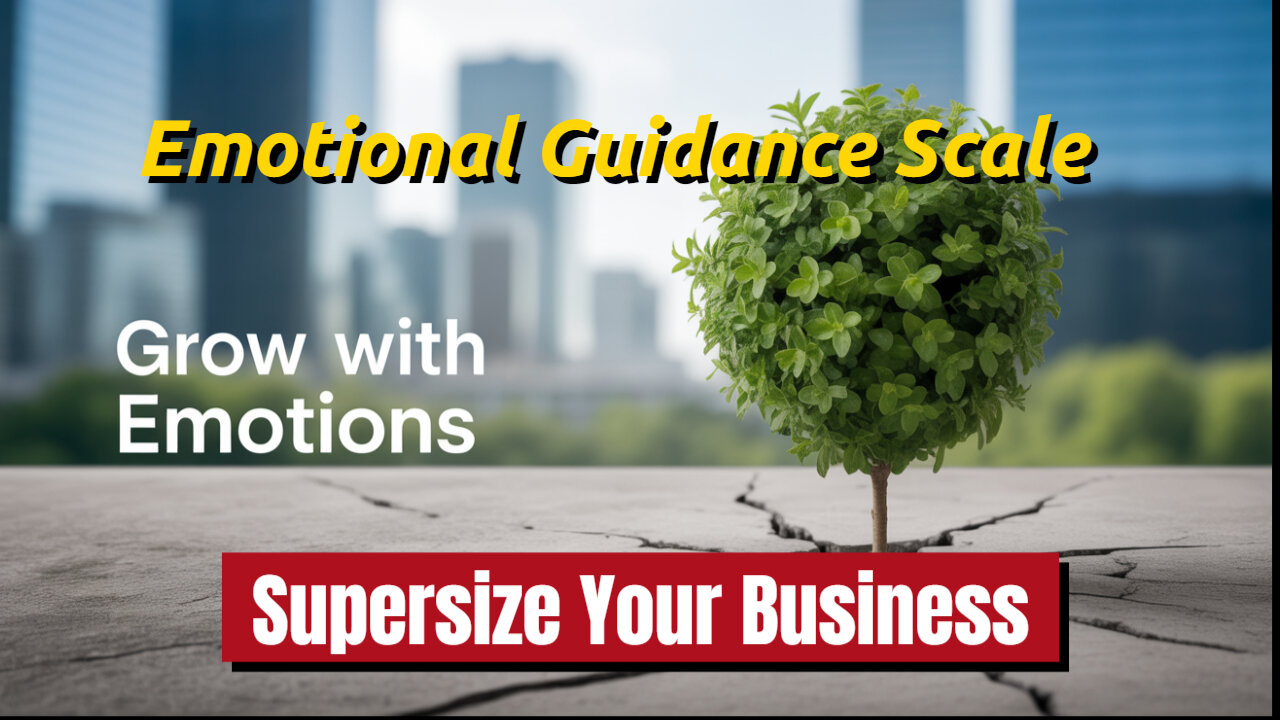How To Use The Emotional Guidance Scale To Supersize Your Business!