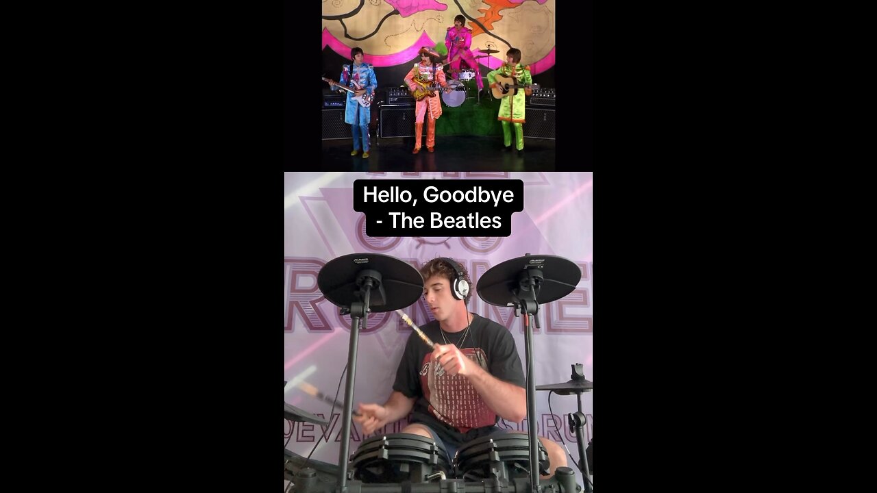 Hello, Goodbye - The Beatles Drum Cover
