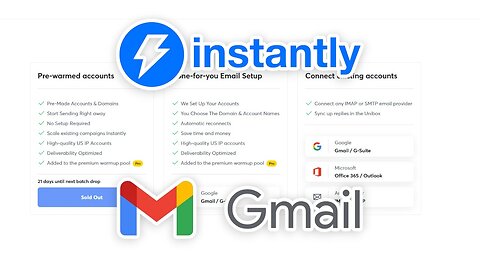 Connect personal Gmail to Instantly.ai for Free (2025 Tutorial)