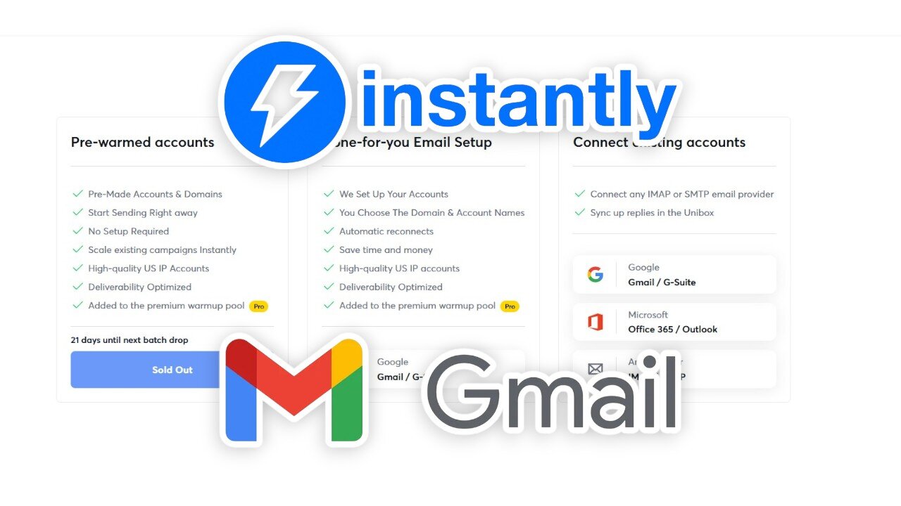 Connect personal Gmail to Instantly.ai for Free (2025 Tutorial)